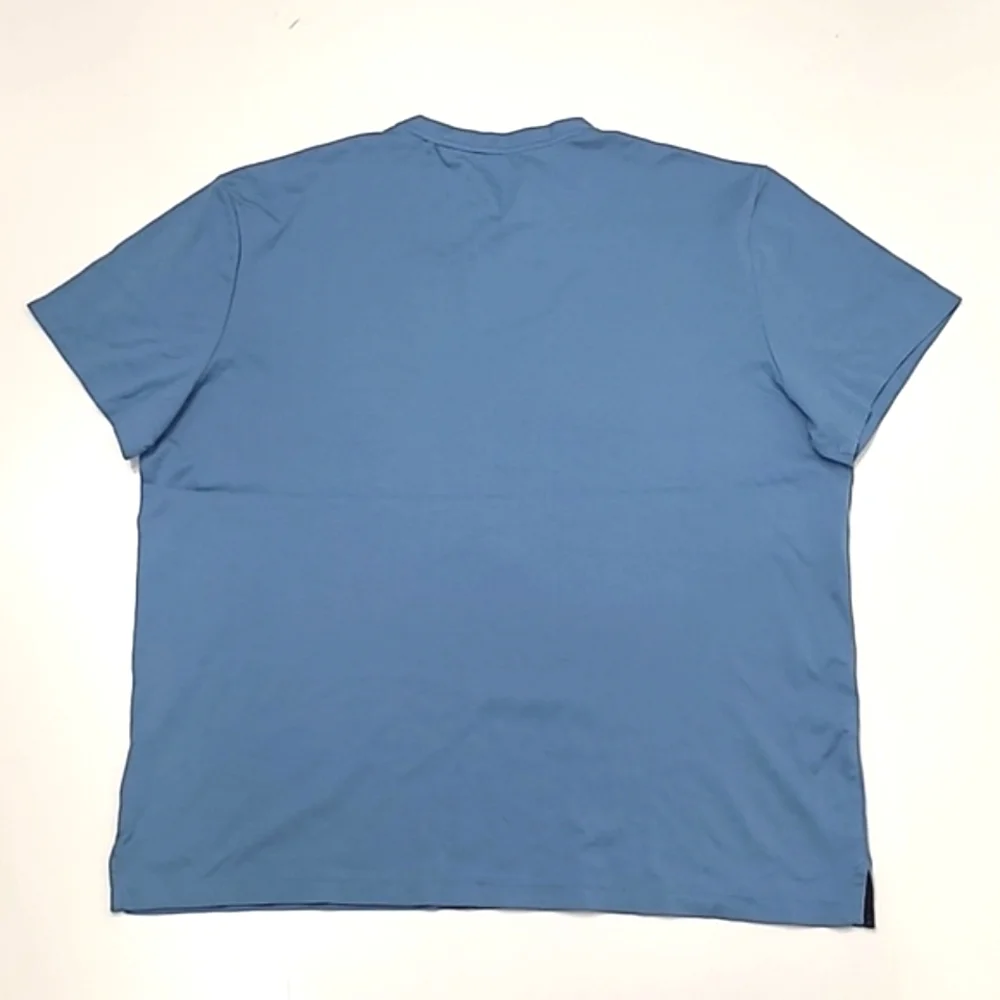 Banana Republic Luxe Touch Tee Blue Short Sleeved T-Shirt Crew Neck Relaxed Soft